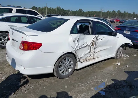 2010 Toyota Corolla S из США, поврежденный, VIN 1NXBU4EE2AZ301464